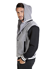 Ramo Mens Varsity Jacket & hood