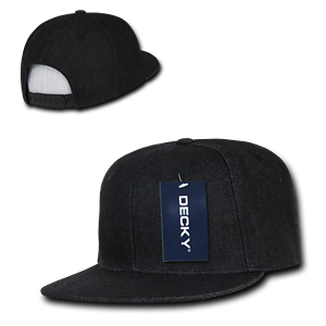 Decky Denim Snapback Cap