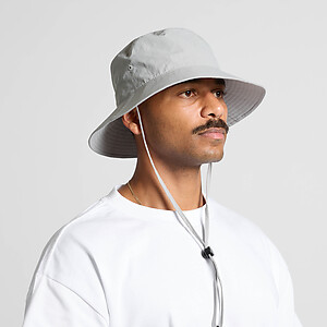 AS Nylon Wide Brim Bucket Hat