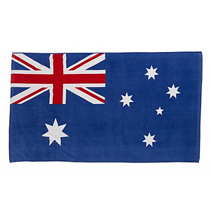 Aussie Flag Beach Towel