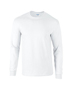 Gildan Long Sleeve Tee 2400- White