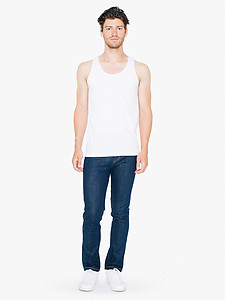 American Apparel Cotton Tank Top - White