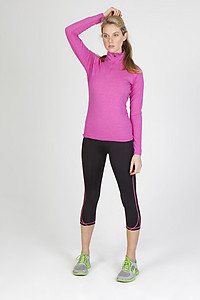 Ramo Ladies Heather Half-Zip