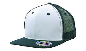 Cotton Flat peak Trucker with Mesh