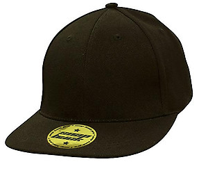 Flat peak premium Cotton Twill Snapback Cap