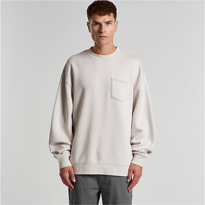 AS Colour Mens Relax Pocket Crew