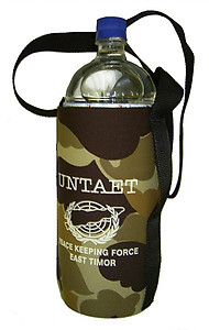 Water Bottle Cooler with Strap
