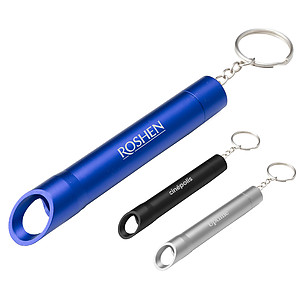 The Pop Light Bottle Opener Keychain