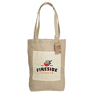 Reforest Jute Shopping Bag with Gusset