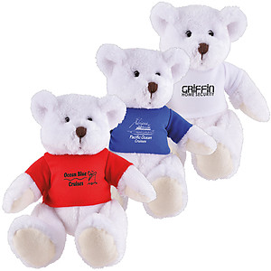 Frosty (White) Plush Teddy Bear