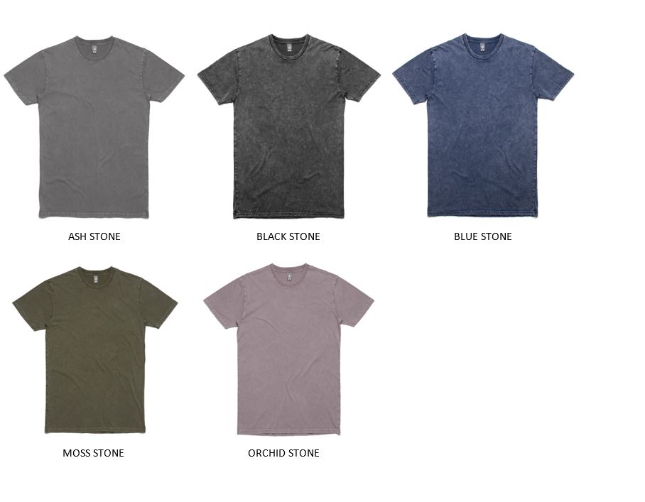 Araca Ink Australia Pty Ltd. AS Colour Stone Wash Staple Tee