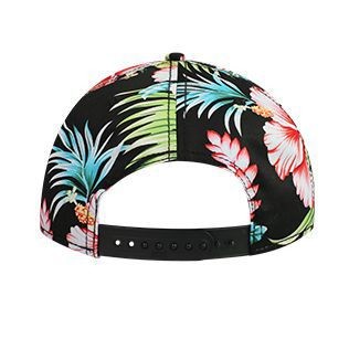 OTTO Hawaiian Pattern Snapback Cap