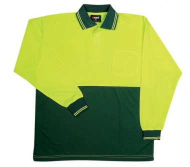 Ramo Hi Vis Polo Long Sleeve