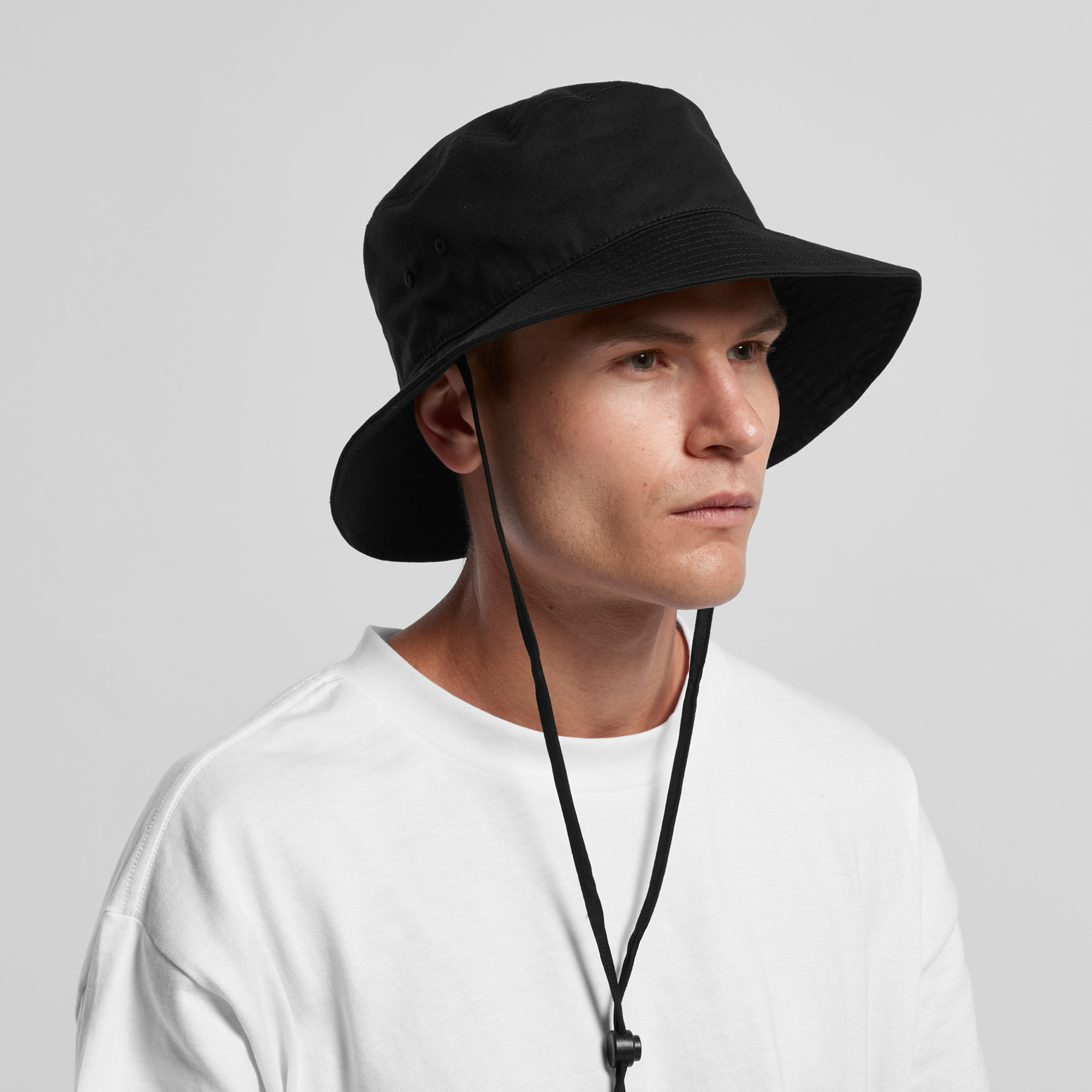 AS Wide Brim Bucket Hat