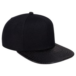 Download OTTO Wool Blend Snakeskin Flatpeak Cap