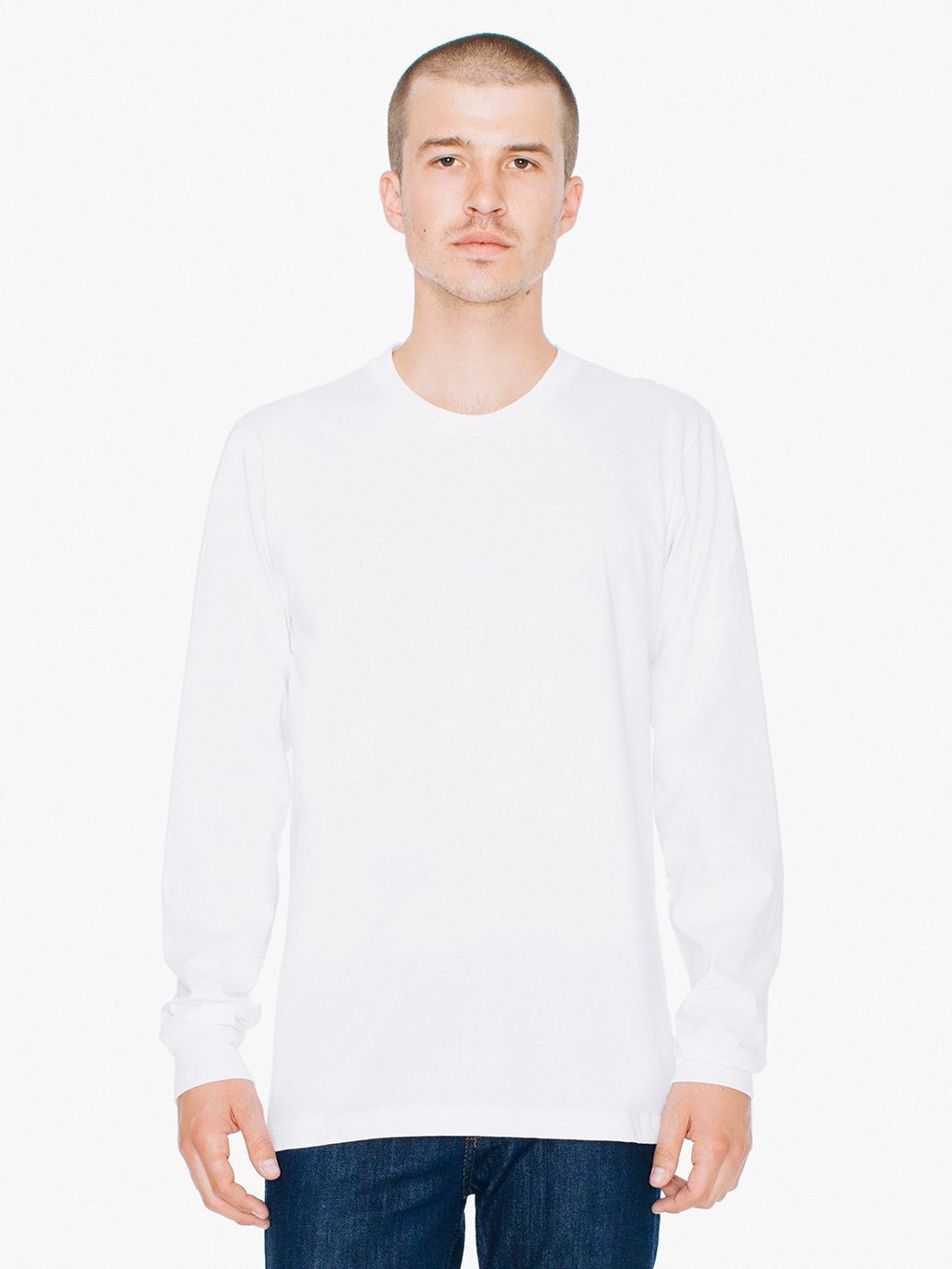 American Apparel Cotton Long Sleeve T - Colours
