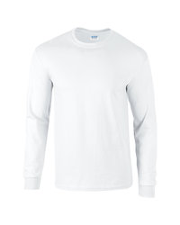 Gildan Long Sleeve Tee 2400- White