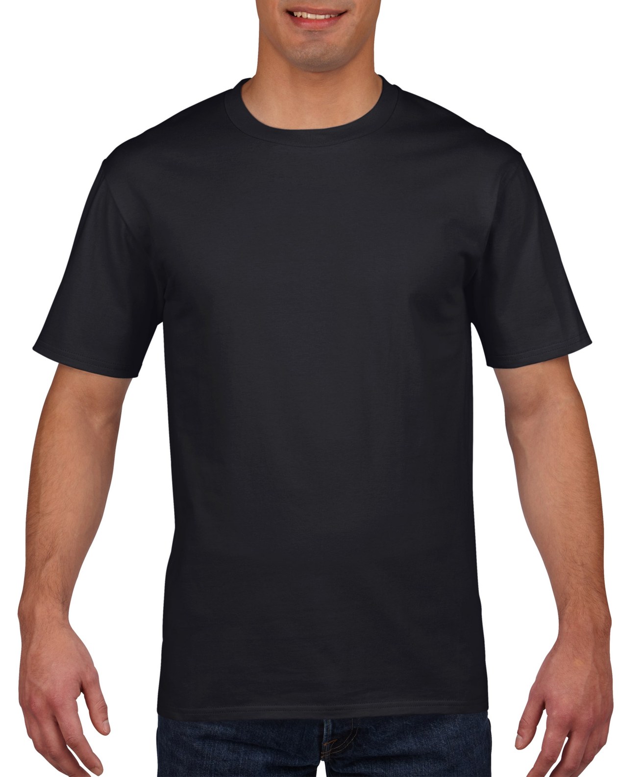 Gildan Premium Cotton Tee 4100 - Black