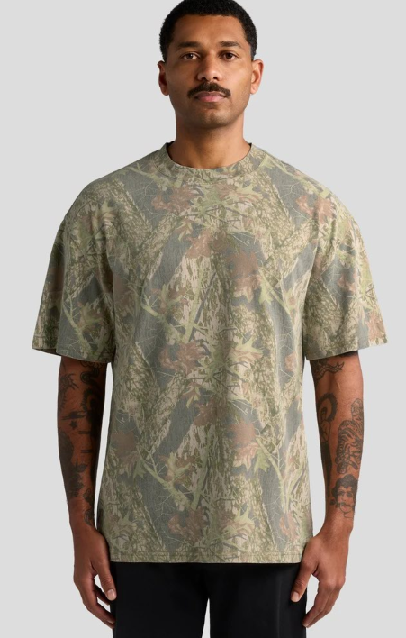Heavy Faded Camo Tee