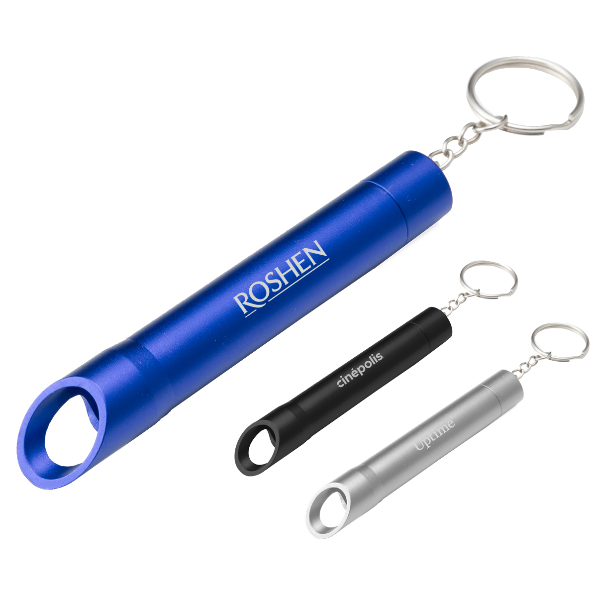 The Pop Light Bottle Opener Keychain