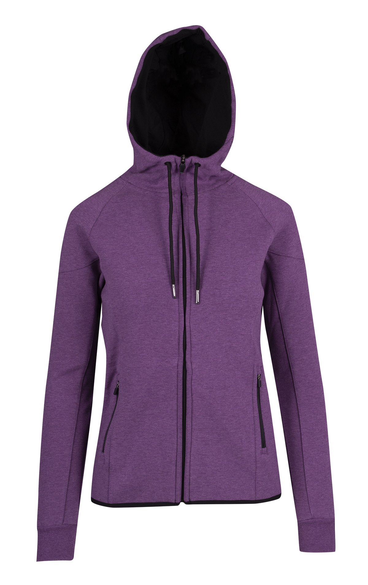 Ramo Ladies/Junior 320gsm soft cotton/bonded polar fleece hoodie