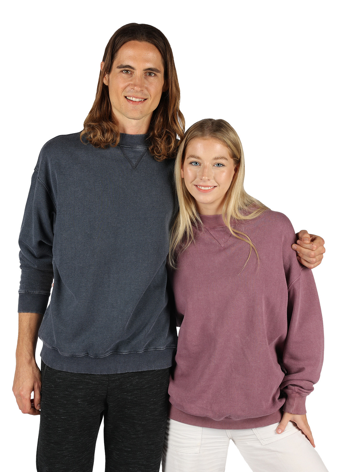 Ramo Unisex Stone Wash Sweatshirts