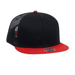 OTTO Flatpeak Mesh Back Snapback Cap