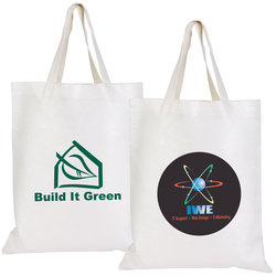 Short Handle Bamboo Tote Bag - 100 GSM