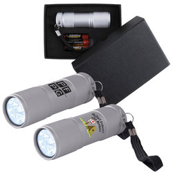 The Tube Silver Aluminium LED Torch