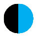 BLACK/ CYAN